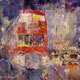 London Bus & London Taxi Street Scene- Painting