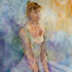 Ballet Dancer 46 - Gallery of Dance Paintings by Woking Surrey Artist Sera Knight