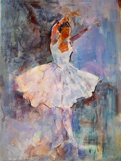 Ballet Dancer / Ballerina - Gallery of Dancing Picture 53 by Woking Surrey Artist Sera Knight
