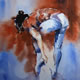 Before The Dance Performance - Ballet Dancer - Ballet & Dance Collection of Art by Horsell Woking Surrey Artist Sera Knight