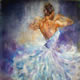 Ballet Dancer 45 - Gallery of Dance Paintings by Woking Surrey Artist Sera Knight